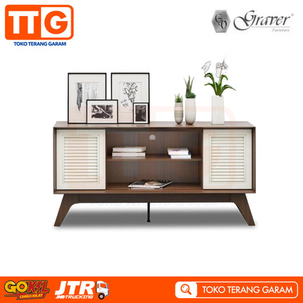 GRAVER - CRD 2182 Meja / Rak TV 120 cm