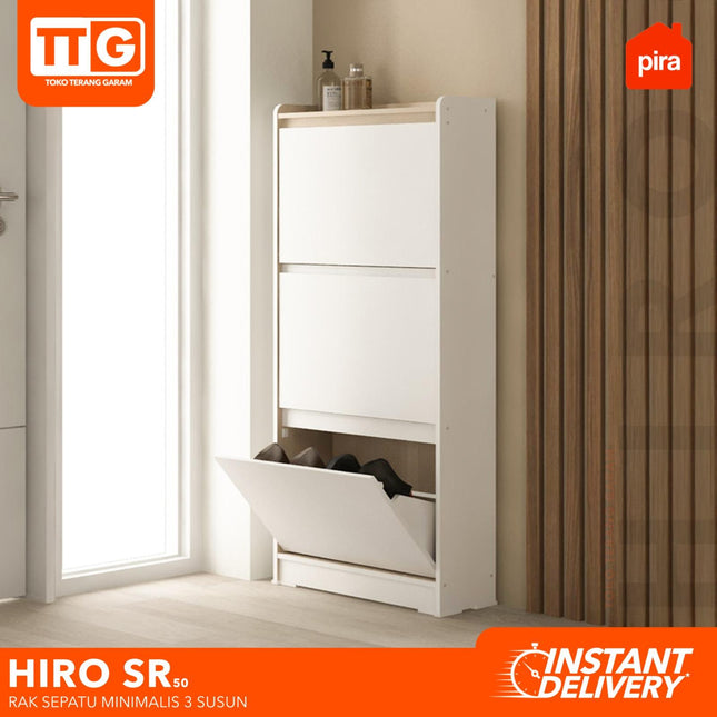 PIRA OX - HIRO SR Rak / Lemari Sepatu Swiing 50 / 80 cm