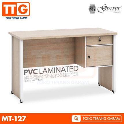 GRAVER - MT 127 Meja Belajar / Kantor 120 cm