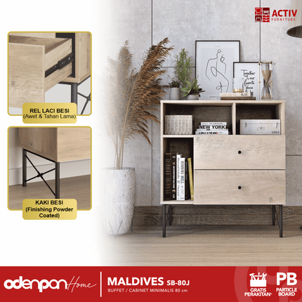 ACTIV AVANTI - MALDIVES SB80 J Rak Minimalis Modern Serbaguna