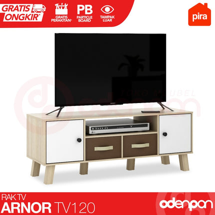 [HARGA] PIRA - ARNOR TV Meja / Rak TV Minimalis
