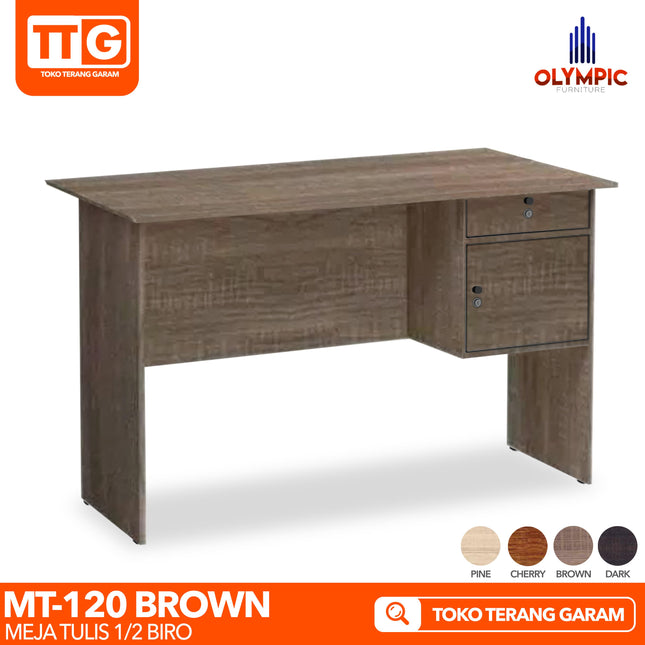OLYMPIC G-STAR - MT 120 Meja Belajar Tulis Komputer Kerja 1/2 Biro 120 cm