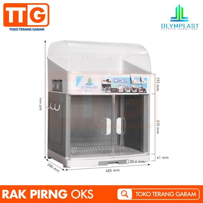 OLYMPLAST - OKS Kitchen Storage Rak Cuci Piring