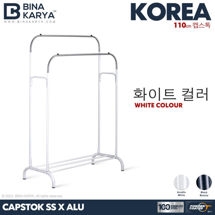 BINA KARYA - KOREA Capstock / Gantungan Baju Stainless