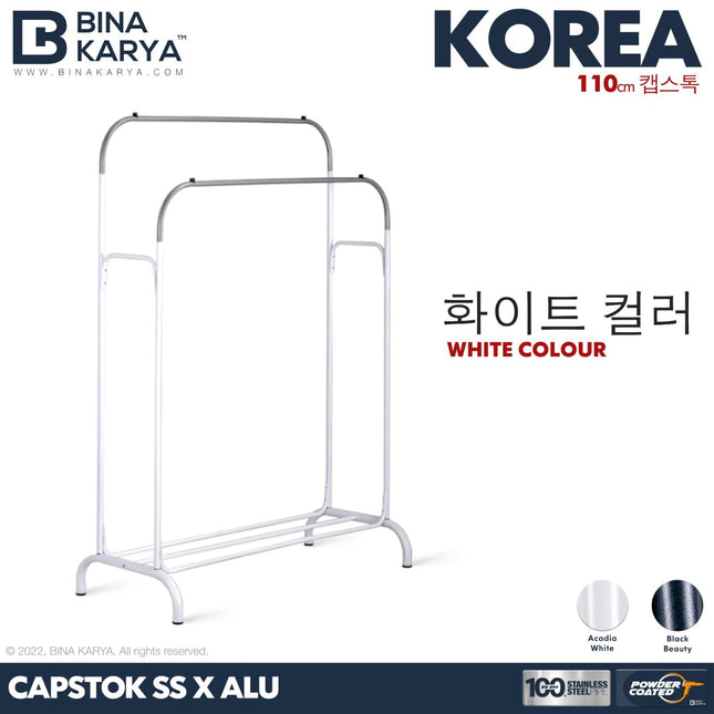 BINA KARYA - KOREA Capstock / Gantungan Baju Stainless