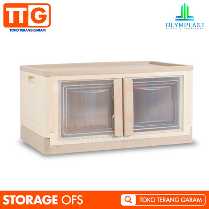 OLYMPLAST - OFS Folding Storage Plastic Container Box