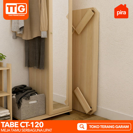 PIRA - TABE CT 120 Meja Tamu Belajar Makan Lesehan Lipat Serbaguna