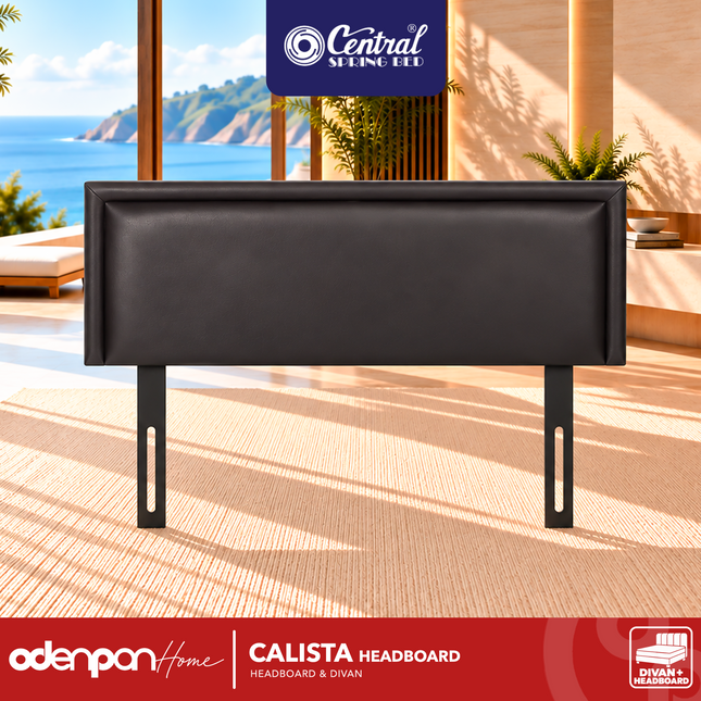 CENTRAL - HB CALISTA MINIMALIS Sandaran / Headboard Kasur Kulit