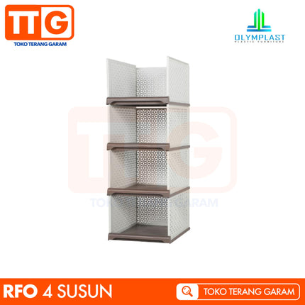 OLYMPLAST RAK SUSUN BAJU SERBAGUNA PLASTIK 1 2 3 4 5 SUSUN RFO
