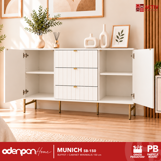 ACTIV AVANTI - MUNICH SB150 Sideboard Minimalis Modern
