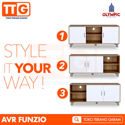 OLYMPIC - AVR FUNZIO Meja / Rak TV 120 cm