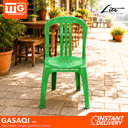 TABITHA - GASAQI 101 Kursi Plastik Sandar Susun Minimalis