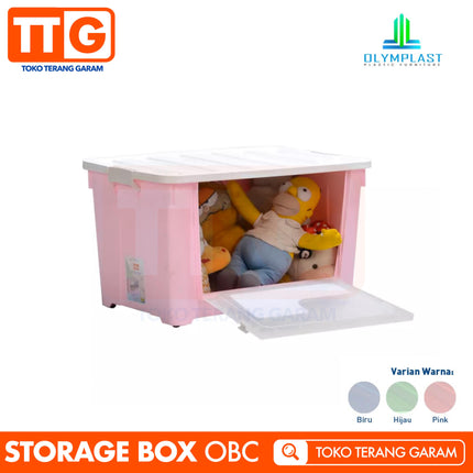 OLYMPLAST - OBC Box Container Serbaguna Plastic Storage 62 Liter