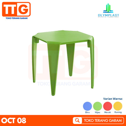 OLYMPLAST - OCT 08 Meja Belajar Main Plastik / Coffee Table Anak