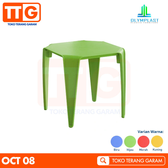 OLYMPLAST - OCT 08 Meja Belajar Main Plastik / Coffee Table Anak