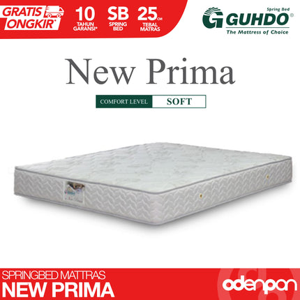 GUHDO - SET ATLANTIK NEW PRIMA 25 Kasur Spring Bed 25 cm
