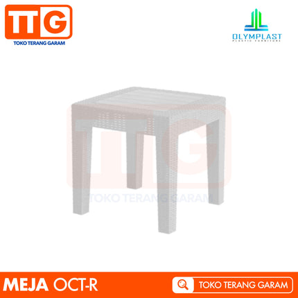OLYMPLAST - OCT R Meja Tamu Coffee Table Plastik
