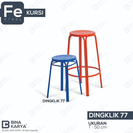 BINA KARYA - DINGKLIK 77 79 Kursi Besi Cafe Bakso