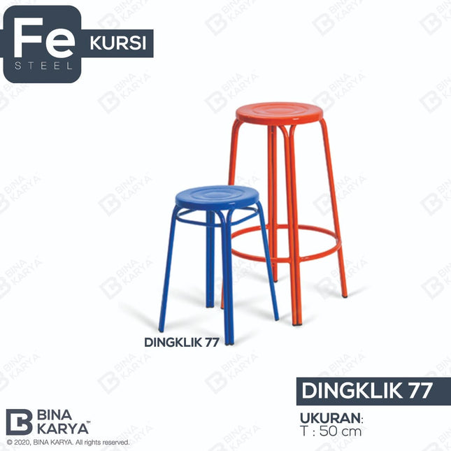 BINA KARYA - DINGKLIK 77 79 Kursi Besi Cafe Bakso