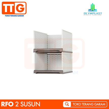 OLYMPLAST RAK SUSUN BAJU SERBAGUNA PLASTIK 1 2 3 4 5 SUSUN RFO