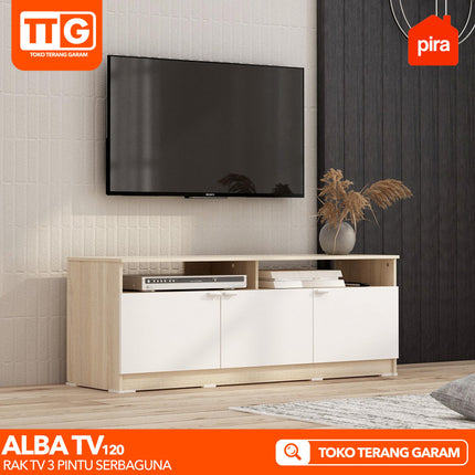 PIRA - ALBA TV 120 Meja / Rak TV Minimalis 120 cm
