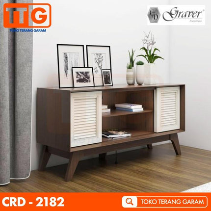 GRAVER - CRD 2182 Meja / Rak TV 120 cm