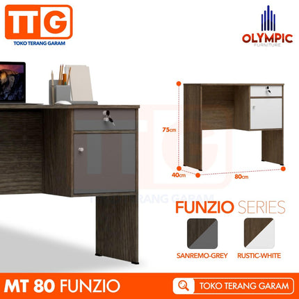 OLYMPIC - MT 80 FUNZIO Meja Kios / Belajar / Kasir / Tulis 80 cm