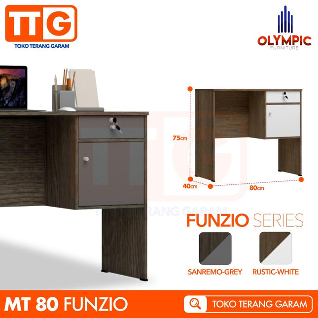 OLYMPIC - MT 80 FUNZIO Meja Kios / Belajar / Kasir / Tulis 80 cm