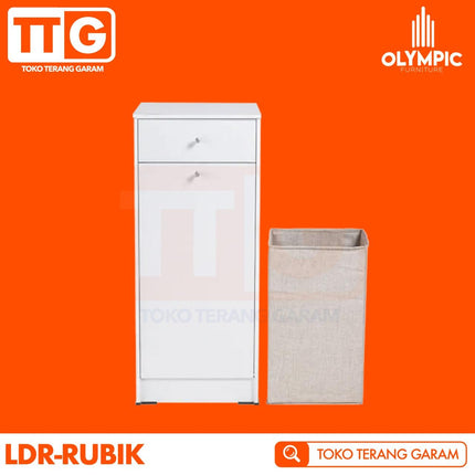 OLYMPIC - LDR RUBIK Lemari Keranjang Laundry Serbaguna