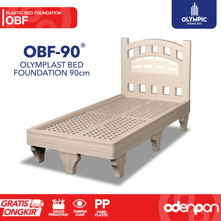 OLYMPLAST - OBF Divan & Sandaran Plastik Foundation Bed