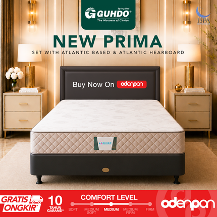 GUHDO - SET PROSPINE NEW PRIMA 25 Kasur Spring Bed 25 cm