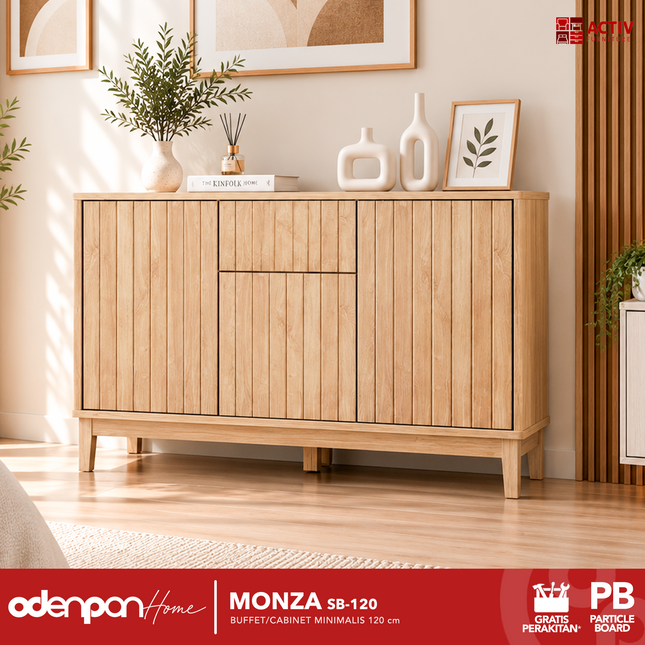 ACTIV AVANTI - MONZA SB 120 Lemari Laci Cabinet Drawer Bufet Minimalis 120 cm