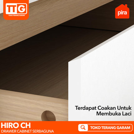 PIRA OX - HIRO CH Drawer Cabinet Bufet Laci 3 4 5 Susun