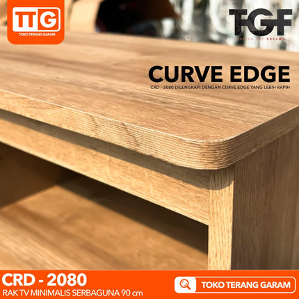 GRAVER - CRD 2080 Meja / Rak TV Dengan 90 cm