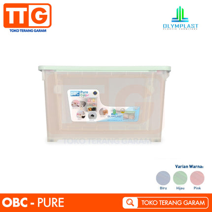 OLYMPLAST - OBC Box Container Serbaguna Plastic Storage 62 Liter