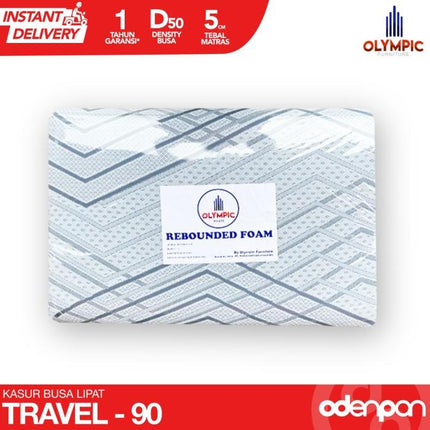 OLYMPIC - REBONDED LIPAT Kasur Busa Lantai Rebounded 90 x 190  Tebal 5 cm