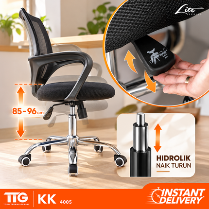 TGF - KK 4005 Kursi Jaring Kantor Hidrolik