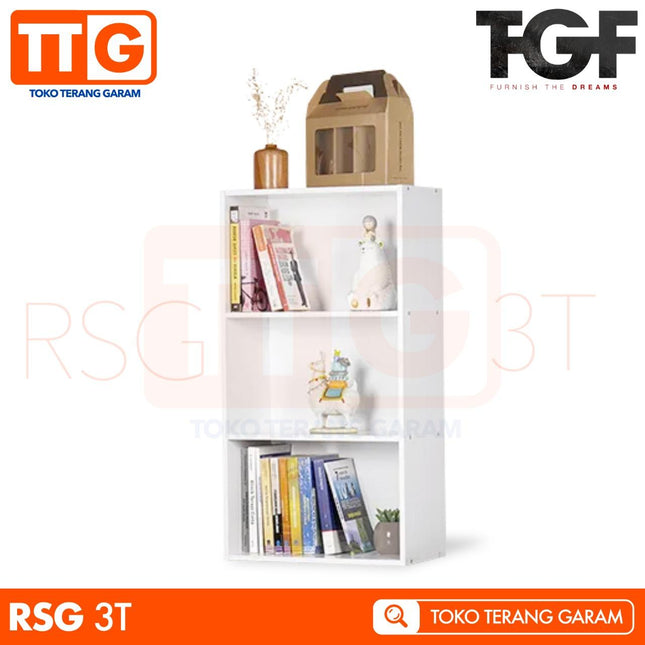OLYMPIC - RB RUBIK 3T Rak Susun Buku Serbaguna 3 Susun