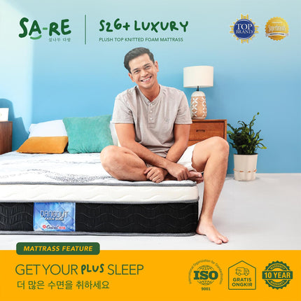 CENTRAL - DANGDUT S-26+ LUXURY PLUS Kasur Busa Luxury Plush Top