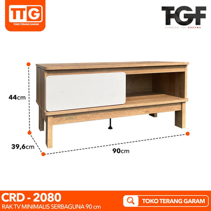 GRAVER - CRD 2080 Meja / Rak TV Dengan 90 cm