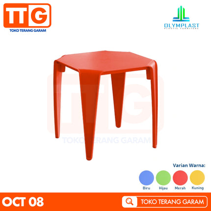OLYMPLAST - OCT 08 Meja Belajar Main Plastik / Coffee Table Anak