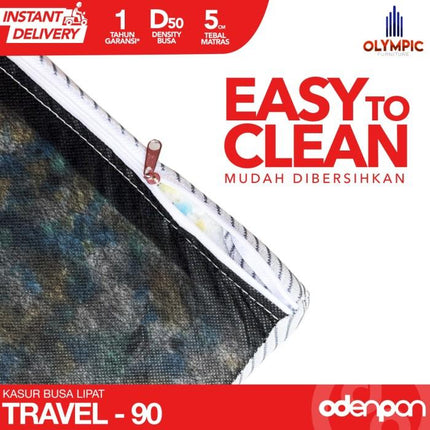 OLYMPIC - REBONDED LIPAT Kasur Busa Lantai Rebounded 90 x 190  Tebal 5 cm
