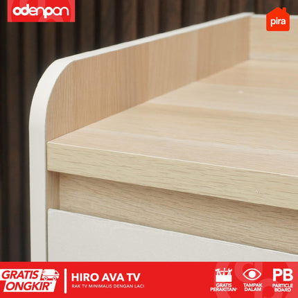 PIRA OX - HIRO AVA TV Meja / Rak TV Dengan Kaki 160 / 200 cm