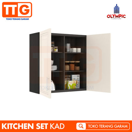 OLYMPIC - KAD Kitchen Set Gantung Mutiara Minimalis 2 Pintu