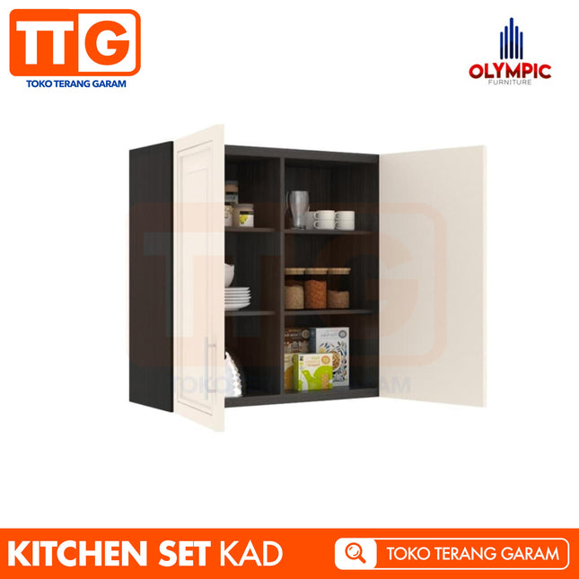 OLYMPIC - KAD Kitchen Set Gantung Mutiara Minimalis 2 Pintu