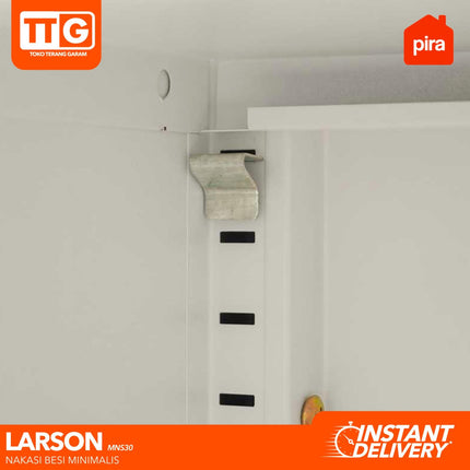 PIRA OX - INDY LARSON MNS 30 Nakas / Bedside Table Besi Minimalis Dengan Pintu