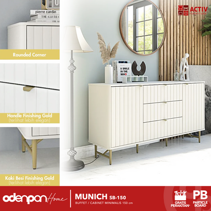 ACTIV AVANTI - MUNICH SB150 Sideboard Minimalis Modern