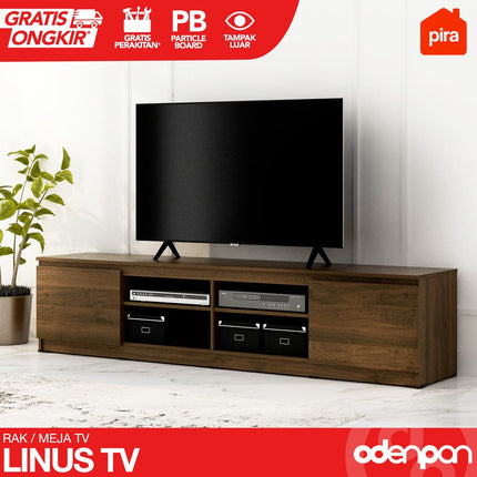 PIRA - LINUS TV Meja / Rak TV  Serbaguna 140 & 200 cm