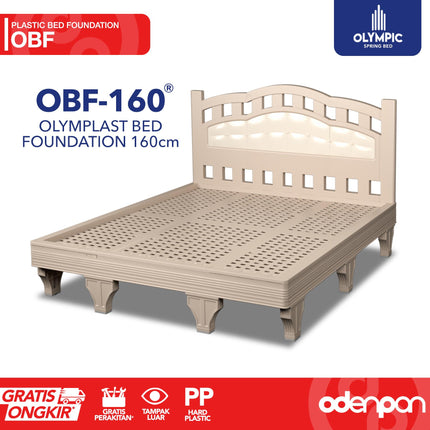 OLYMPLAST - OBF Divan & Sandaran Plastik Foundation Bed