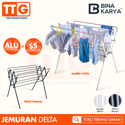 BINA KARYA - DELTA Jemuran Handuk / Baju Bayi 100 cm